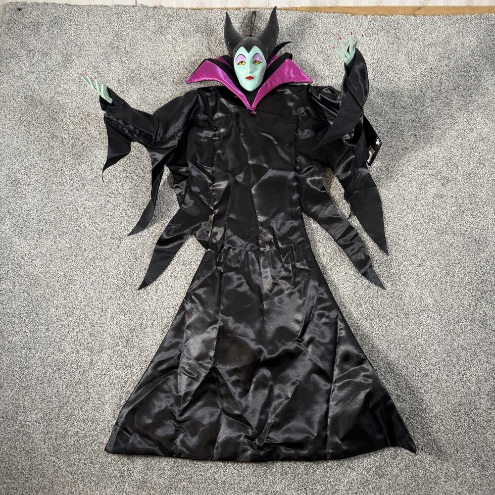 New Disney Maleficent Halloween Hanging Decoration 36 Inch Black NWT
